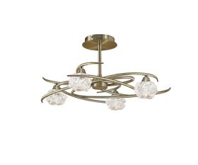 Maremagnum Antique Brass Ceiling Lights Mantra Semi Flush Fittings Maremagnum Antique Brass Ceiling Lights Mantra Semi Flush Fittings
